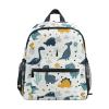 ZOEO Toddlers Backpack Dinosaurs Tropical Plants Kids Bookbag for Boys Girls 3-7 Years Children Preschool Kindergarten Hiking Cute Mini Bags Elementary School Daypack view 1
