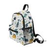 ZOEO Toddlers Backpack Dinosaurs Tropical Plants Kids Bookbag for Boys Girls 3-7 Years Children Preschool Kindergarten Hiking Cute Mini Bags Elementary School Daypack view 3
