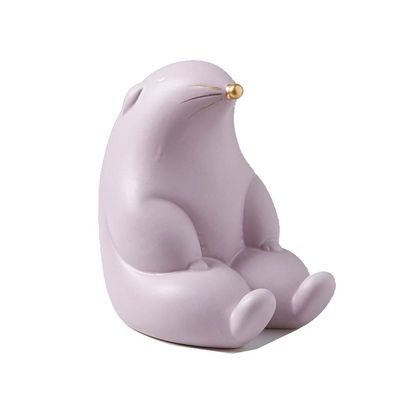 BDPP Money Bank Ceramic Rat Piggy Bank Mouse Decoration Piggy Bank Eat Money Kids Gift Money Box Home Decoration Boys Girls Birthday Holiday Fun Gifts (Color : B)