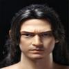 1/6 Scale Male Head Sculpt, Asian Male Soldier Head Carved for 12'' Action Figure Body Collection (beardless Version) view 2