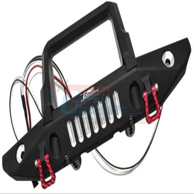 AXIAL SCX6 JEEP JLU WRANGLER 4WD Aluminium Front Bumper With D-rings - 15pc set - GPM SCX6330F [SCX6330F]