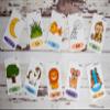 Bilingual Vietnamese English Cards, Flashcards, Bilingual Cards, Vietnamese Cards, Educational, Toddler Cards (Animals & Nature) view 3