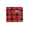Joyestore Gingham Pixel Hearts Red Personalized Storage Bins Baskets Cubes Organizer with Handle for Shelves Closet Nursery Toy 1 Pack view 3