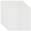 Lekebaby Classic Baseplates Building Base for Building Bricks 100% Compatible with Major Brands-Baseplate 10" x 10", Pack of 6 (White) view 1