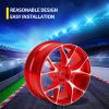 kingsea Wheel Hub Aluminum Alloy, RC Wheel Hubs Accessories for 1/10 RC Car, 4 Pcs - Red view 4