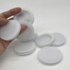 White Piggy Bank Plug Replacement Bottom coverbank Hole Plug Piggy Bank Plug Cover Plastic Round Plug (6, OD:50mm ID:40mm) view 1