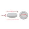 White Piggy Bank Plug Replacement Bottom coverbank Hole Plug Piggy Bank Plug Cover Plastic Round Plug (6, OD:50mm ID:40mm) view 2