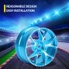 kingsea Wheel Hub Aluminum Alloy, RC Wheel Hubs Accessories for 1/10 RC Car, 4 Pcs - Blue view 4