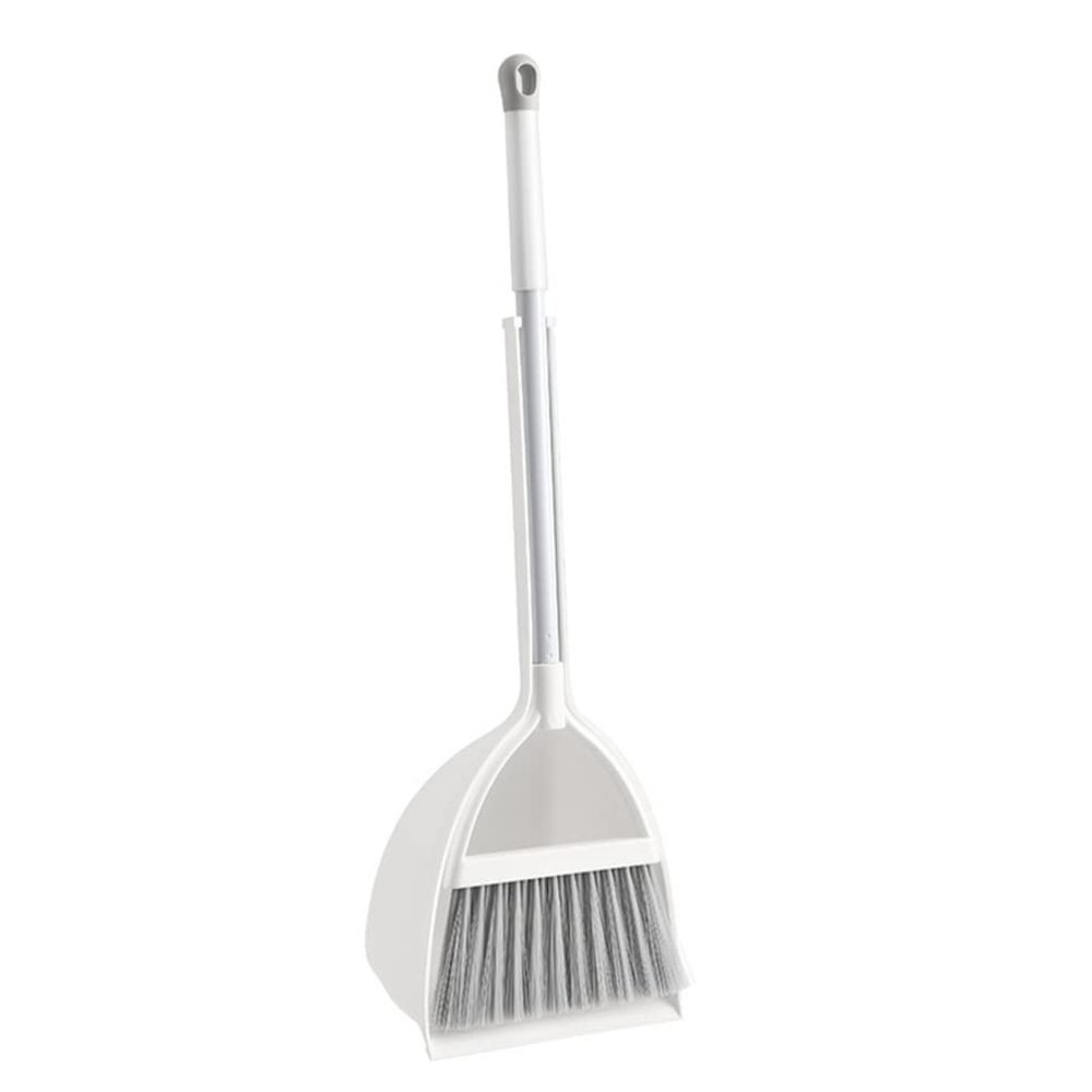 Zerodeko 1 Set Children's Broom Kids Mini Cleaning Toy Small Broom Cleaning Tool Toy Vaccumm Kitchen Dustpan Toys for Kids Broom Brush for Scrubbin Vac White Mop Heavy Toddler Pp