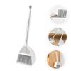 Zerodeko 1 Set Children's Broom Kids Mini Cleaning Toy Small Broom Cleaning Tool Toy Vaccumm Kitchen Dustpan Toys for Kids Broom Brush for Scrubbin Vac White Mop Heavy Toddler Pp view 4