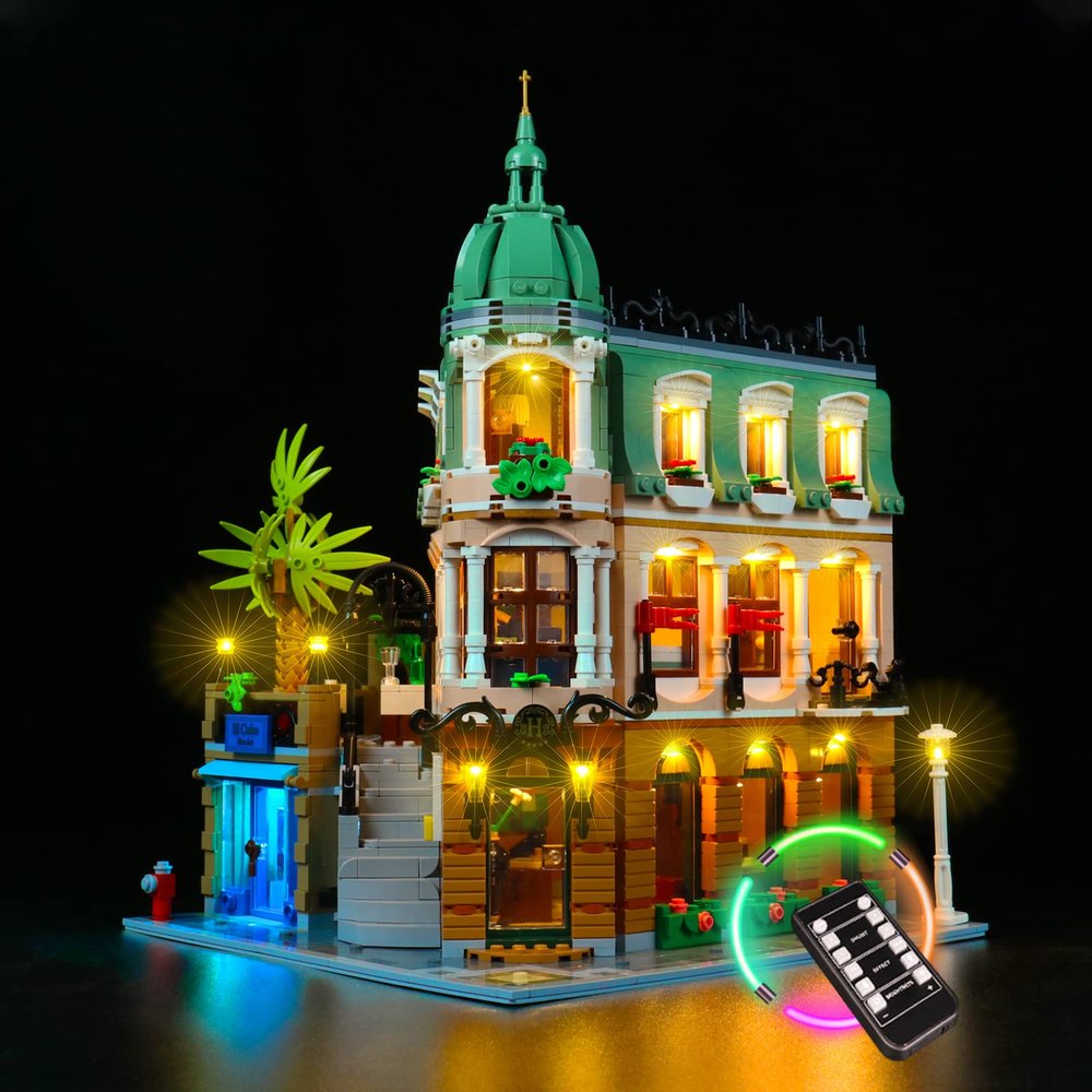 Brick Shine GC Light kit for Boutique Hotel 10297(Model Set is not Included) (Remote)
