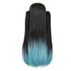 AZERISSO Anime Demon Slayer Kimetsu no Yaiba Tokitou Muichirou Ponytails Wig Cosplay Costume Heat Resistant Synthetic Hair Long Wigs (A Style) view 4