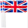 Baker Ross Union Jack Hand Waving Flags - Pack of 12, Queens Platinum Jubilee 2022 Street Party Supplies from view 2