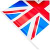 Baker Ross Union Jack Hand Waving Flags - Pack of 12, Queens Platinum Jubilee 2022 Street Party Supplies from view 3