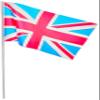 Baker Ross Union Jack Hand Waving Flags - Pack of 12, Queens Platinum Jubilee 2022 Street Party Supplies from view 4