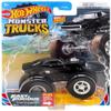 DieCast Hot Wheels Monster Trucks Fast & Furious Dodge Charger R/T (Black) 29/75 - 1:64 Scale Truck with Connect and Crash Car view 1