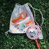 MindWare Lil' Bug Catcher Tool Set  Bug Catcher Kit for Kids Ages 5 & Up - Includes Backpack, Net, Magnifying Glass, Magnifying Bug Viewer and Tweezers view 2