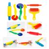 Pecopcock Letter Molds Tools Set for Kids 69Pcs Accessories, Rollers and Cutters, Numeral Various Plastic Animal Molds and Art Clay Tools for Creative Cutting view 2