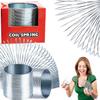 The Dreidel Company Silver Metal Coil Spring, Goody Bag Fillers, Party Favor for Kids, Variety of 2.4" (60mm) Individually Boxed (Single) view 1