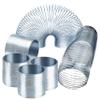 The Dreidel Company Silver Metal Coil Spring, Goody Bag Fillers, Party Favor for Kids, Variety of 2.4" (60mm) Individually Boxed (3-Pack) view 4
