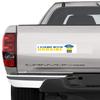 2 Pack I Stand with Ukraine Stickers, Support Ukraine Flag Sticker Ukraine Durable Flexible Vinyl, Stick and Remove Easily with no Residue. (I Stand 4) view 3