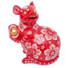 WMYDNX Piggy Bank Mouse Piggy Bank Cute New Year Gift, Creative Steal Money Bank Can Store 2000 Coins, Resin Savings Jar for Adults Kids Savings (Color : Red) view 1