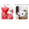 WMYDNX Piggy Bank Mouse Piggy Bank Cute New Year Gift, Creative Steal Money Bank Can Store 2000 Coins, Resin Savings Jar for Adults Kids Savings (Color : Red) view 3
