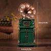 WMYDNX Piggy Bank Resin Piggy Bank Vintage Retro Gramophone Money Bank, Savings Jar Ideal Gift for Friend Child Money Saving Challenge Savings view 2