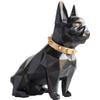 WMYDNX Piggy Bank Resin Piggy Bank Animal Shape, Dog Coin Banks for Boys and Girls, Gift Savings Jar for Birthday Christmas Children's Day Savings (Color : Black) view 1