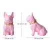 WMYDNX Piggy Bank Resin Piggy Bank Animal Shape, Dog Coin Banks for Boys and Girls, Gift Savings Jar for Birthday Christmas Children's Day Savings (Color : Black) view 2
