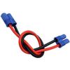 EC8 Male Connector to EC8 Female Connector RC Extension Cable Lead Adapter for RC Battery Charger (30CM / 10AWG) view 1