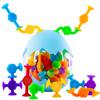 48 Pcs Bath Toys for Kids Ages 3+, Sensory Toys for Autistic Children, Travel Window Stem Learning Toys, Bathtub Toys with Dinosaur Eggshell Storage Christmas gifi for Kids view 1