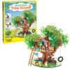 Creativity for Kids Build and Grow Tree House Craft Kit - Treehouse Playset Toy for Boys and Girls, Classic Toys for Kids (Ages 6+) view 1