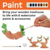 Creativity for Kids Build and Grow Tree House Craft Kit - Treehouse Playset Toy for Boys and Girls, Classic Toys for Kids (Ages 6+) view 4