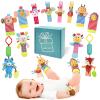 Baby Hanging Rattle, Wrist Rattles Foot Finder Rattle Sock, Hand and Feet Rattle Toy, Newborn Present Baby Shower Birthday Gift Set for0 3 6 9 12 24 to 36 Months Babies(12 E) view 1