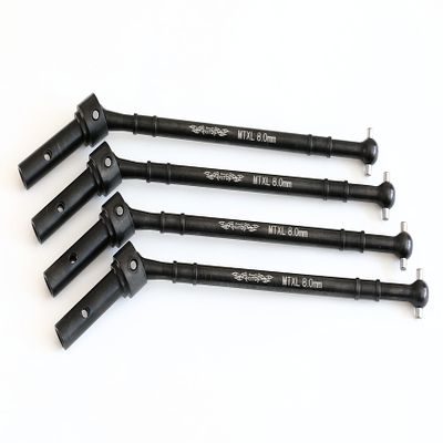 GTBRacing Steel 1/5 RC Car LOSI MTXL Buggy Front Rear Universal Joint Driveshaft Dogbones (4pcs/Set)