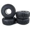 Maleonn 4PCS 2.9 Beadlock Wheels Rubber Tires 182mm for 1/6 RC Crawler Car Axial SCX6 Tires AXI05000 Upgrades RC Crawler Car Accessorie view 1