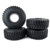 Maleonn 4PCS 2.9 Beadlock Wheels Rubber Tires 182mm for Axial SCX6 Tires AXI05000 1/6 RC Crawler Car Accessorie SCX6 Upgrades view 1