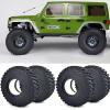 Maleonn 4PCS 2.9 Beadlock Wheels Rubber Tires 182mm for Axial SCX6 Tires AXI05000 1/6 RC Crawler Car Accessorie SCX6 Upgrades view 3