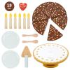 PairPear Birthday Party Cake Playset for Kids,Wooden Toys Play Food view 2