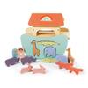 Tender Leaf Toys - Little Noahs Ark - Wooden Animal Shape Sorting Toy - Compact and Made for Little Hands, Improve Hand-Eye Coordination and Concentration for Boys and Girls - Age 2+ view 1