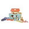 Tender Leaf Toys - Little Noahs Ark - Wooden Animal Shape Sorting Toy - Compact and Made for Little Hands, Improve Hand-Eye Coordination and Concentration for Boys and Girls - Age 2+ view 3