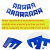 13th Birthday Decorations for Boys Girls, Blues Silver OMG UR A Teenager 13th Birthday Decoration, Happy 13 Birthday Banner Number 13 Balloons, Star Foil Balloons for 13 Years Birthday Boys(13th) view 3