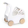Tender Leaf Toys - Sweet Swan Pram - Wooden Swan Shape Dolls Stroller - Inspired Role-Play Toy for Boys and Girls, Improve Gross Motor Skills and Creativity - Age 18m + view 1
