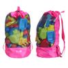 2PCS EocuSun Beach Toys Bag Sand Toy Bag Sea Shells Mesh Bag view 2