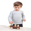 Tender Leaf Toys - Timber Taxi - Wooden Log Shaped Push Vehicle with 3 Removeable Characters - Open-Ended Play Toy, Explore Role-Play and Imagination for Boys and Girls - Age 18m+ view 4