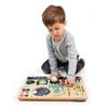Tender Leaf Toys - Space Station - Inter-Galactic Mission On A Wooden Space Station Platform, Rocket Dashboard Activities - Boost Imagination and Learn Through Play for Age 3+ view 2