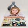 Tender Leaf Toys - Space Station - Inter-Galactic Mission On A Wooden Space Station Platform, Rocket Dashboard Activities - Boost Imagination and Learn Through Play for Age 3+ view 3
