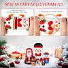 Ciieeo 6pcs Russian Nesting Dolls Matryoshka Stacking Nested Set Wooden Matryoshka Dolls for Kids Christmas Handmade Nesting Dolls Russian Dolls for Birthday view 4