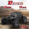GoolRC 1:16 Scale RC Crawler, 38KM/H Off Road RC Truck 4WD All Terrain RC Monster Truck Rock Climbing Car with led Light, Waterproof Hobby RC Car Toys RTR Gift for Adults view 3